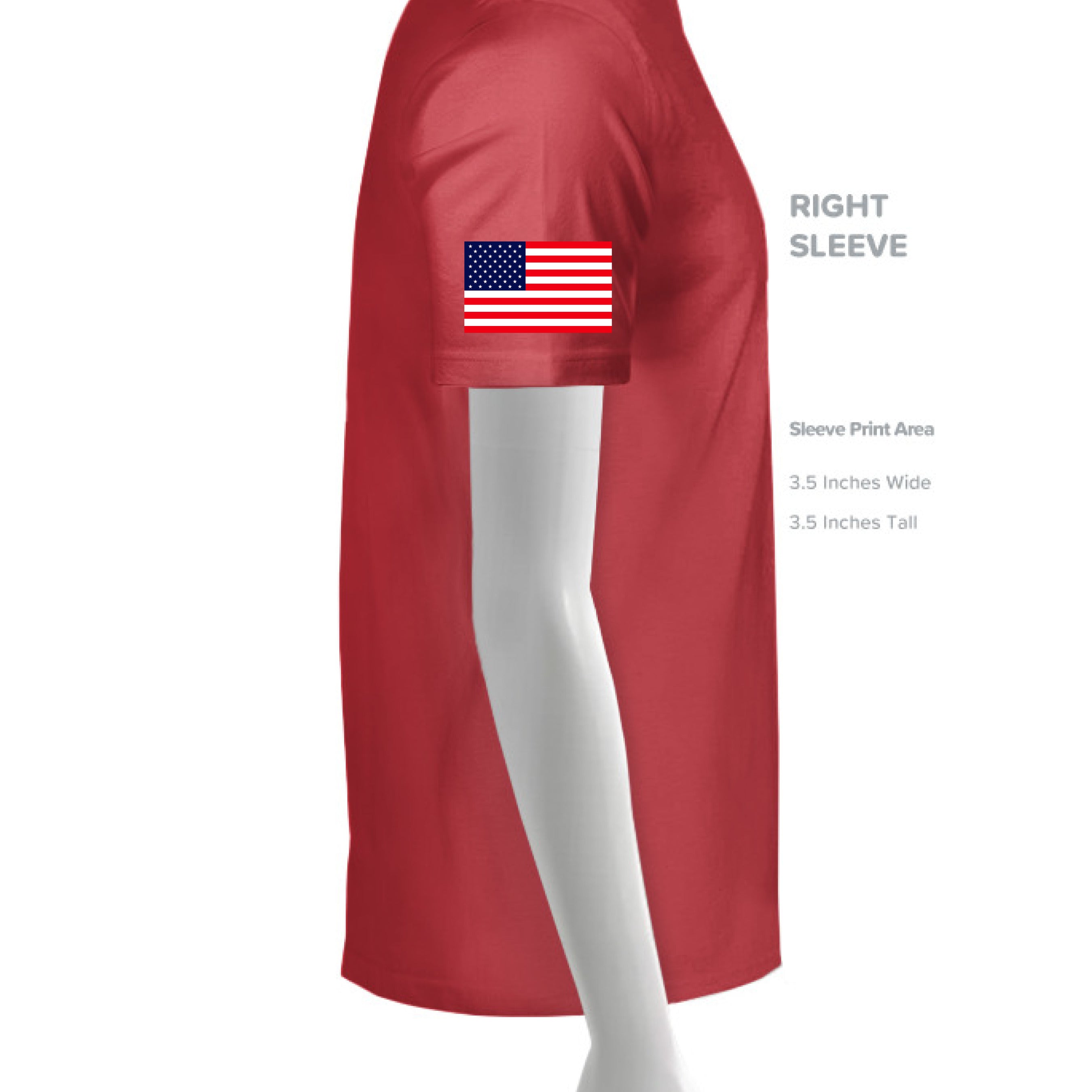 Bright Red - SLEEVE_RIGHT